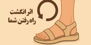اثر انگشت راه رفتن